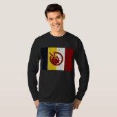 Vlag van de American Indian Movement T-shirt (Voorkant volledig)