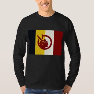 Vlag van de American Indian Movement T-shirt