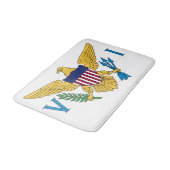 Vlag van de Amerikaanse Maagdeneilanden Badmat (Gekanteld)