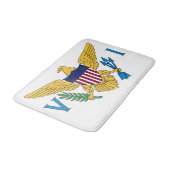 Vlag van de Amerikaanse Maagdeneilanden Badmat (Gekanteld)