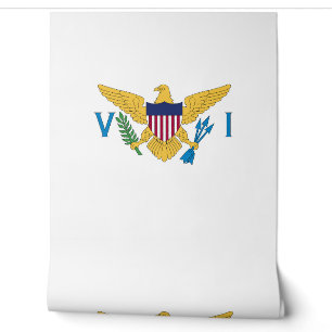 Vlag van de Amerikaanse Maagdeneilanden Behang