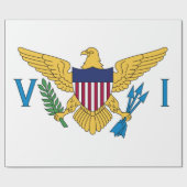Vlag van de Amerikaanse Maagdeneilanden Cadeaupapier (Vlak)