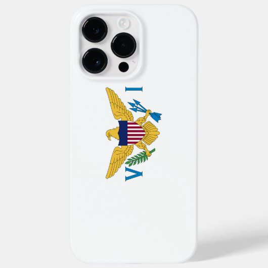 Vlag van de Amerikaanse Maagdeneilanden Case-Mate iPhone Case (Achterkant)
