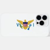 Vlag van de Amerikaanse Maagdeneilanden Case-Mate iPhone Case (Achterkant (horizontaal))