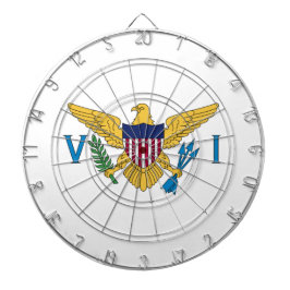 Vlag van de Amerikaanse Maagdeneilanden Dartbord