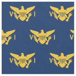 Vlag van de Amerikaanse Maagdeneilanden (klein) Na Stof