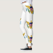Vlag van de Amerikaanse Maagdeneilanden Leggings (Links)