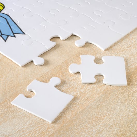 Vlag van de Amerikaanse Maagdeneilanden Legpuzzel (Zijkant)