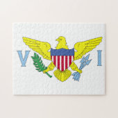 Vlag van de Amerikaanse Maagdeneilanden Legpuzzel (Horizontaal)