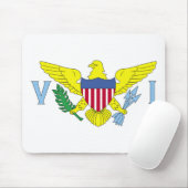 Vlag van de Amerikaanse Maagdeneilanden Muismat (Met muis)