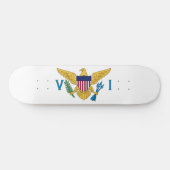 Vlag van de Amerikaanse Maagdeneilanden Persoonlijk Skateboard (Horizontaal)