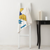 Vlag van de Amerikaanse Maagdeneilanden Sherpa Deken (In situ)