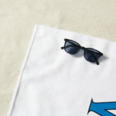 Vlag van de Amerikaanse Maagdeneilanden Strandlaken (In situ)