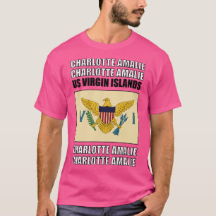 Vlag van de Amerikaanse Maagdeneilanden T-shirt
