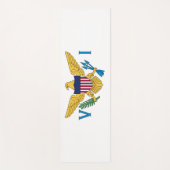 Vlag van de Amerikaanse Maagdeneilanden Yogamat (Voorkant)