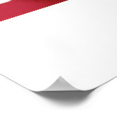 Vlag van de Amerikaanse Patriottische Thuis van AM Poster (Hoek)