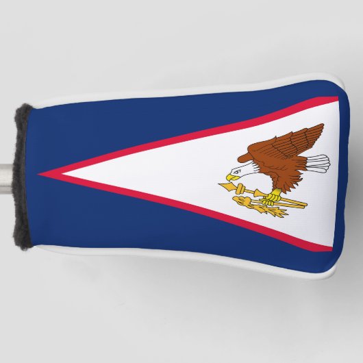 Vlag van de Amerikaanse Samoa Golfheadcover (Voorkant)