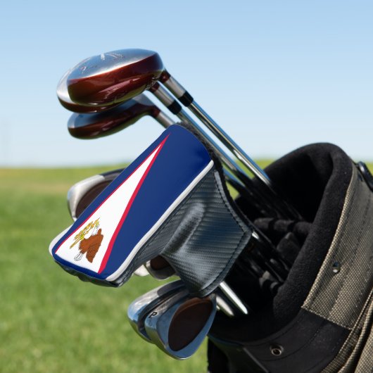 Vlag van de Amerikaanse Samoa Golfheadcover (Insitu)