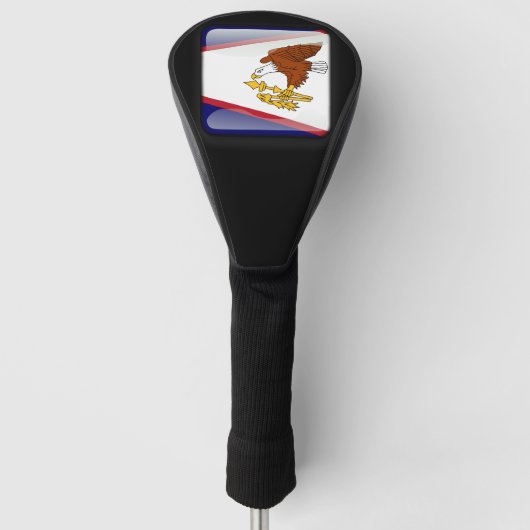 Vlag van de Amerikaanse Samoa Golfheadcover (Voorkant)