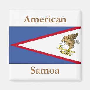 Vlag van de Amerikaanse Samoa Magneet