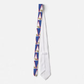 Vlag van de Amerikaanse Samoa Stropdas (Achterkant)