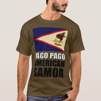 Vlag van de Amerikaanse Samoa T-shirt