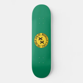 Vlag van de Amerikaanse staat Jefferson Persoonlijk Skateboard