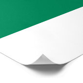 Vlag van de Amerikaanse staat Jefferson Poster (Hoek)