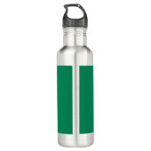 Vlag van de Amerikaanse staat Jefferson Waterfles (Achterkant)