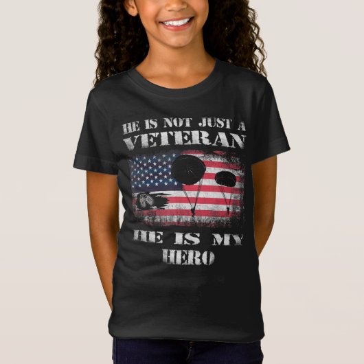 Vlag van de Amerikaanse vliegende vlieger T-shirt (Voorkant)
