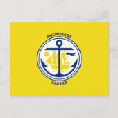 Vlag van de ankerplaats briefkaart (Voorkant)