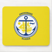 Vlag van de ankerplaats muismat (Voorkant)