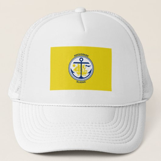 Vlag van de ankerplaats trucker pet (Voorkant)