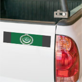 vlag van de Arabische Liga Bumpersticker (Op Truck)