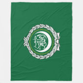 Vlag van de Arabische Liga Fleece Deken (Voorkant)