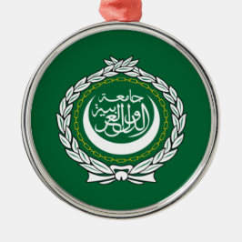 Vlag van de Arabische Liga Metalen Ornament