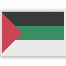 Vlag van de Arabische Opstand (1948-1959) Sticker