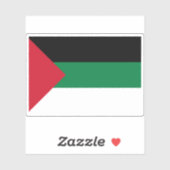 Vlag van de Arabische Opstand (1948-1959) Sticker (Vel)