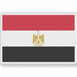 Vlag van de Arabische Republiek Egypte Sticker