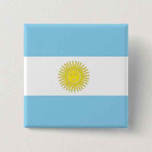 Vlag van de Argentijnse Button (Voorkant)