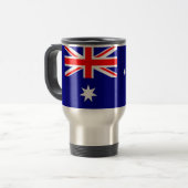 Vlag van de Australische Mok Reis/Commuter (Voorkant links)