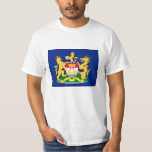 Vlag van de autonome beweging Hongkong - 龍 港 獅港旗]] T-shirt