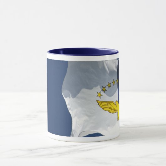 vlag van de Azoren Mok (Midden)