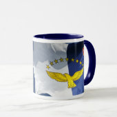 vlag van de Azoren Mok (Voorkant rechts)