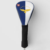 Vlag van de Azoren, Portugal Golfheadcover (Voorkant)