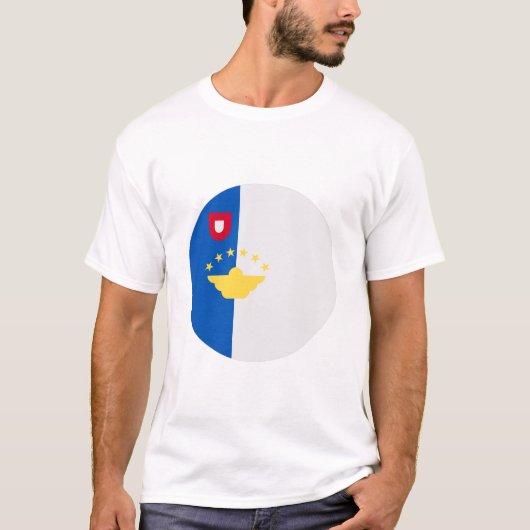 vlag van de Azoren T-shirt (Voorkant)