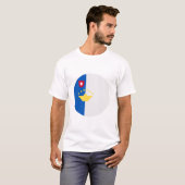 vlag van de Azoren T-shirt (Voorkant volledig)