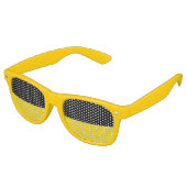 Vlag van de Baden-Württemberg Retro zonnebril (Gekanteld)