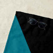 Vlag van de Bahama-eilanden Strandlaken (In situ)
