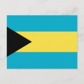 Vlag van de Bahama's Briefkaart (Voorkant)